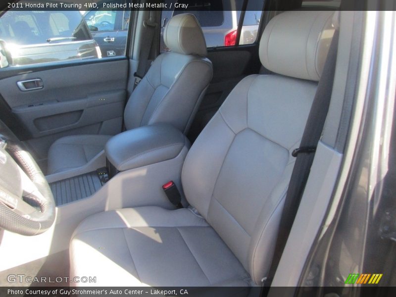 Polished Metal Metallic / Gray 2011 Honda Pilot Touring 4WD