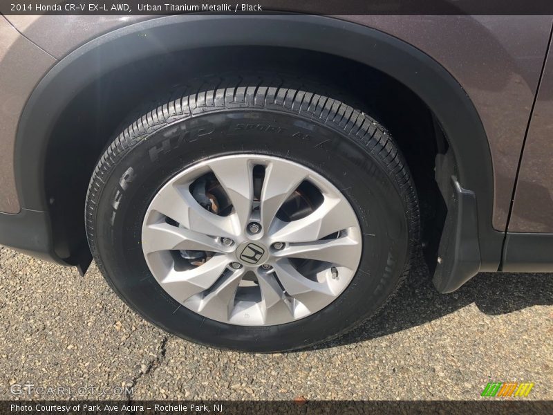 Urban Titanium Metallic / Black 2014 Honda CR-V EX-L AWD