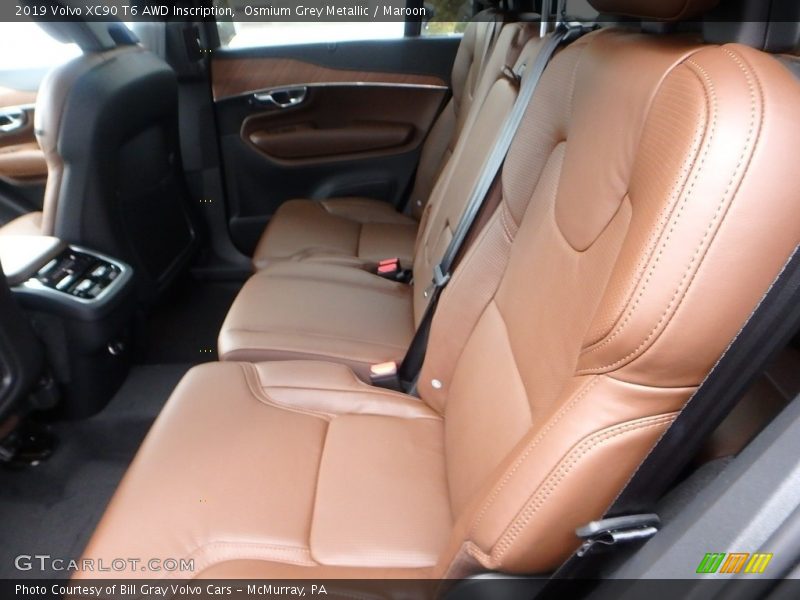 Rear Seat of 2019 XC90 T6 AWD Inscription