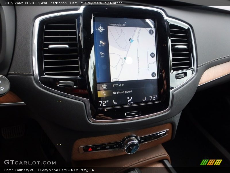 Navigation of 2019 XC90 T6 AWD Inscription