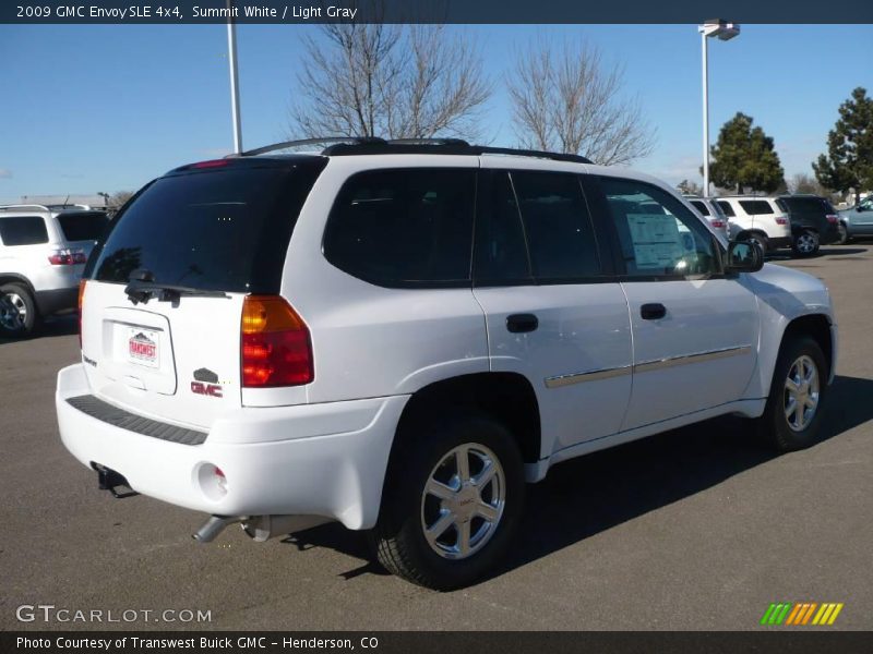 Summit White / Light Gray 2009 GMC Envoy SLE 4x4