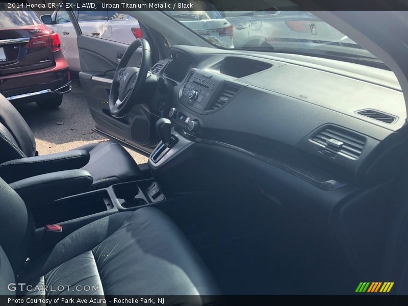 Urban Titanium Metallic / Black 2014 Honda CR-V EX-L AWD