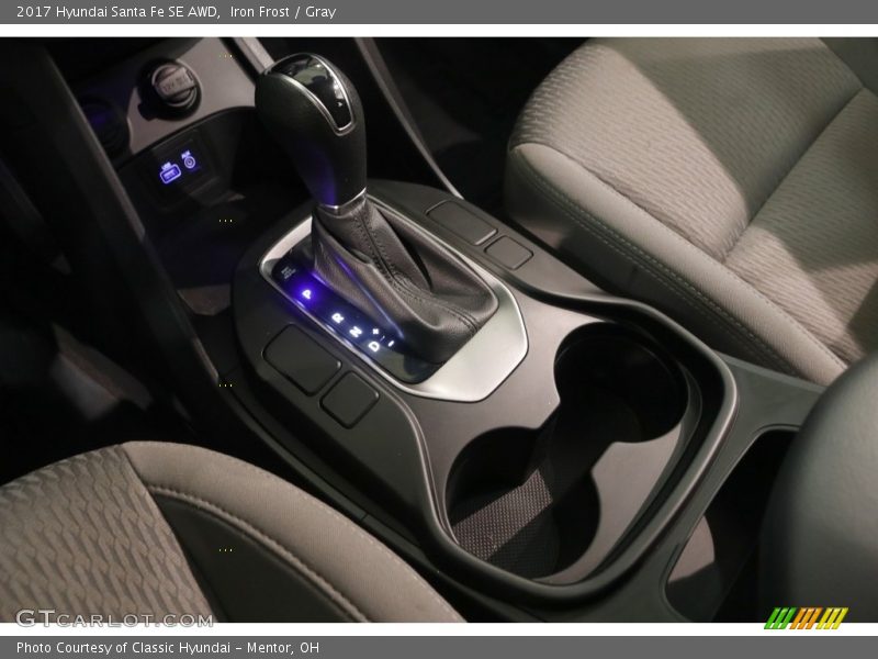 Iron Frost / Gray 2017 Hyundai Santa Fe SE AWD
