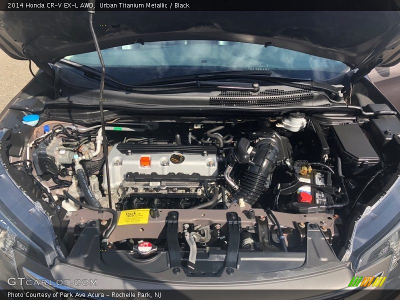 Urban Titanium Metallic / Black 2014 Honda CR-V EX-L AWD