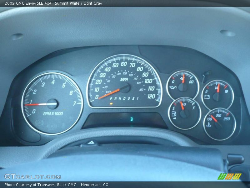 Summit White / Light Gray 2009 GMC Envoy SLE 4x4