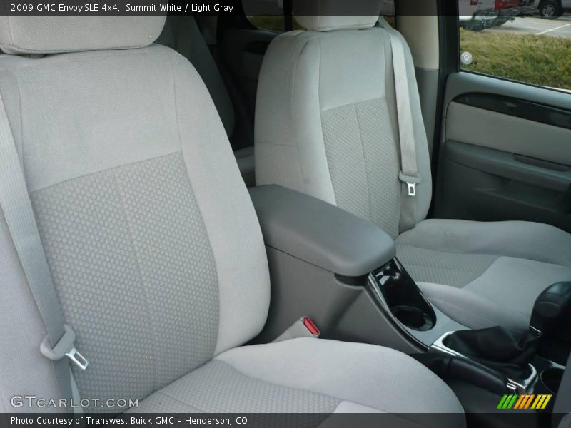 Summit White / Light Gray 2009 GMC Envoy SLE 4x4