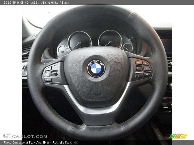 Alpine White / Black 2016 BMW X3 xDrive28i