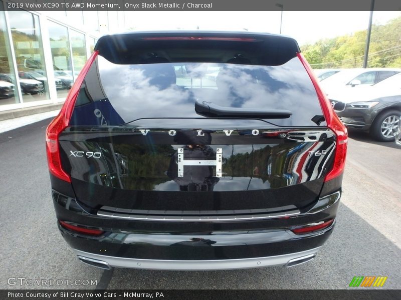 Onyx Black Metallic / Charcoal 2019 Volvo XC90 T6 AWD Momentum