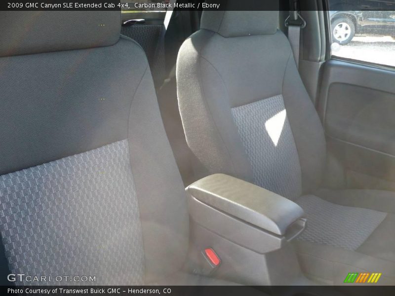 Carbon Black Metallic / Ebony 2009 GMC Canyon SLE Extended Cab 4x4