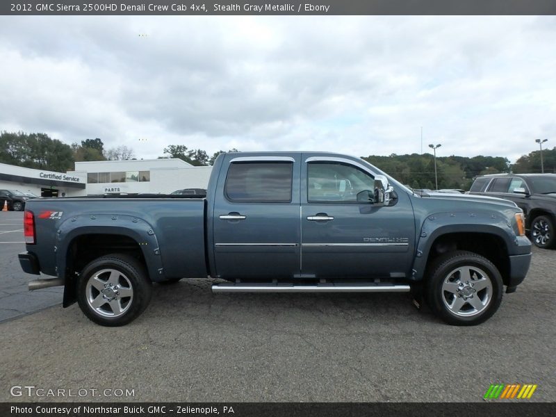 Stealth Gray Metallic / Ebony 2012 GMC Sierra 2500HD Denali Crew Cab 4x4