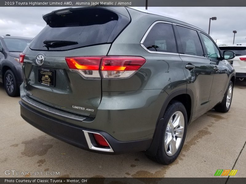  2019 Highlander Limited AWD Alumina Jade Metallic