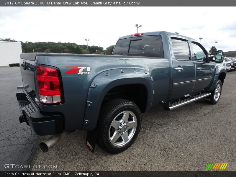 Stealth Gray Metallic / Ebony 2012 GMC Sierra 2500HD Denali Crew Cab 4x4