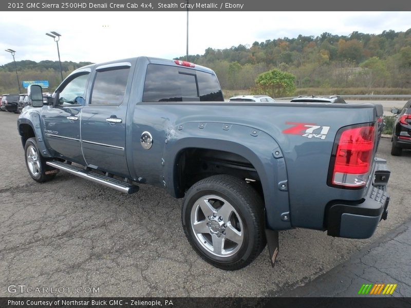 Stealth Gray Metallic / Ebony 2012 GMC Sierra 2500HD Denali Crew Cab 4x4