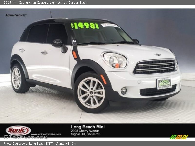 Light White / Carbon Black 2015 Mini Countryman Cooper