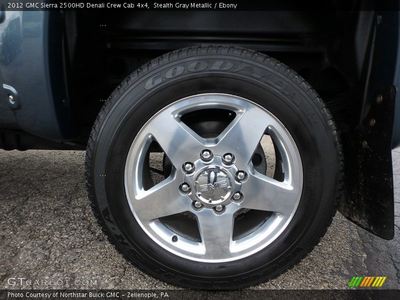 Stealth Gray Metallic / Ebony 2012 GMC Sierra 2500HD Denali Crew Cab 4x4