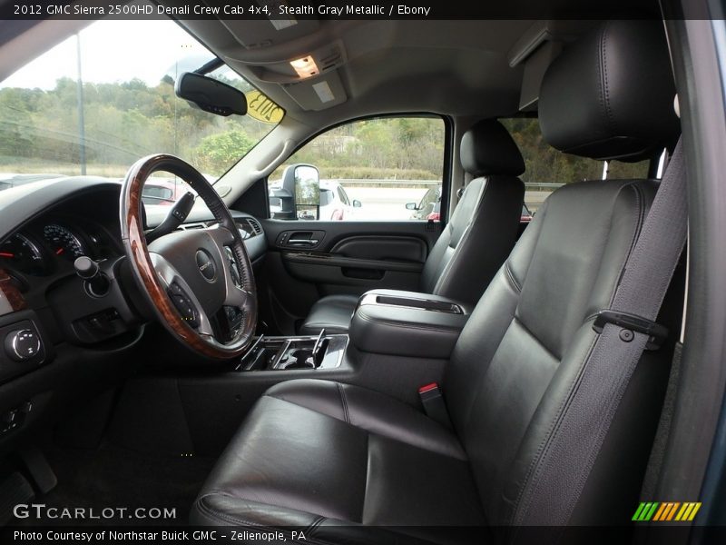 Stealth Gray Metallic / Ebony 2012 GMC Sierra 2500HD Denali Crew Cab 4x4