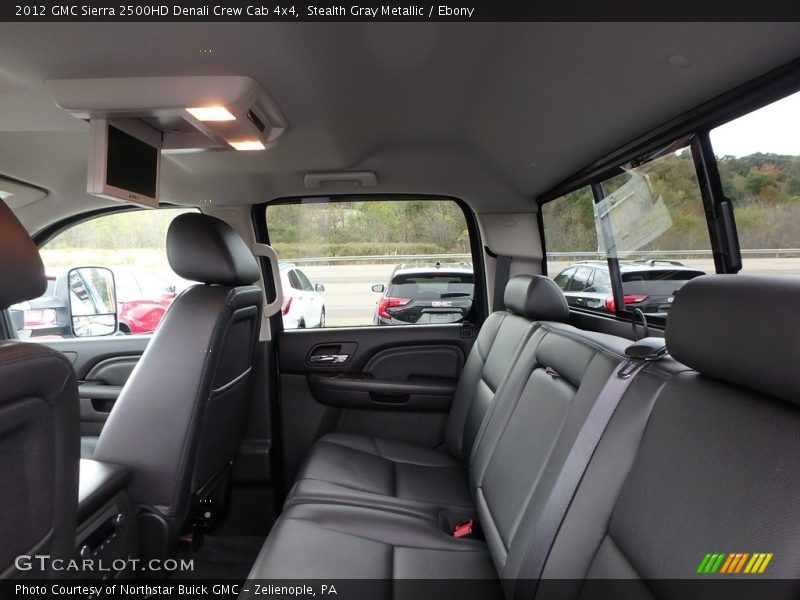 Stealth Gray Metallic / Ebony 2012 GMC Sierra 2500HD Denali Crew Cab 4x4