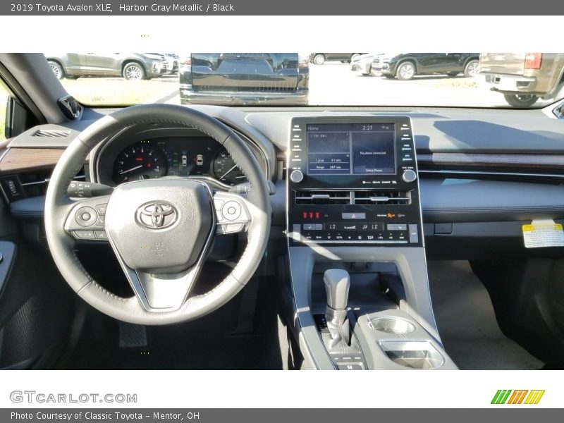 Harbor Gray Metallic / Black 2019 Toyota Avalon XLE
