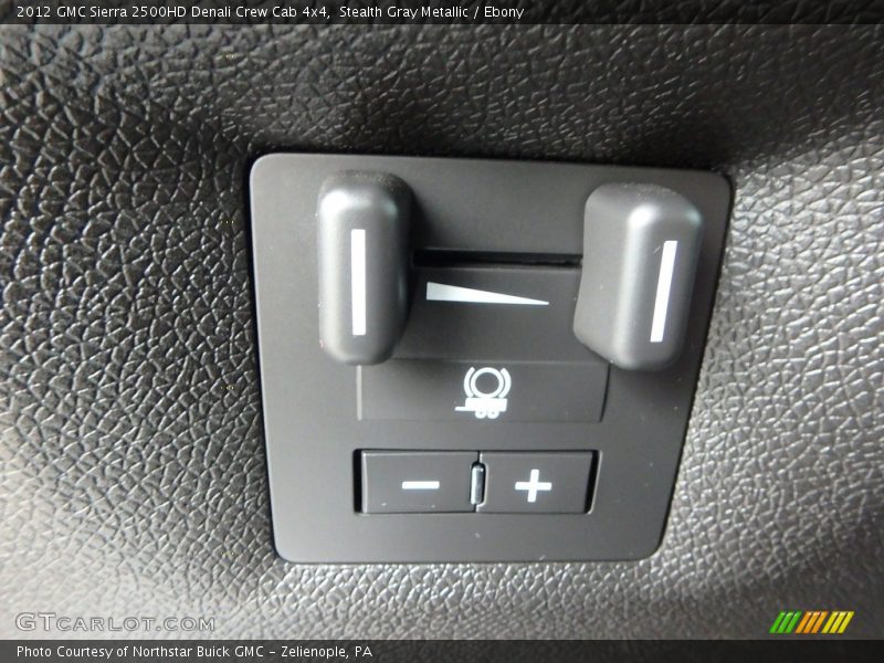 Stealth Gray Metallic / Ebony 2012 GMC Sierra 2500HD Denali Crew Cab 4x4