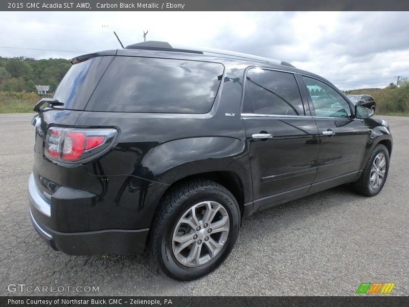 Carbon Black Metallic / Ebony 2015 GMC Acadia SLT AWD