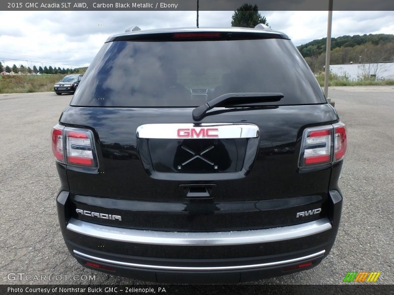 Carbon Black Metallic / Ebony 2015 GMC Acadia SLT AWD