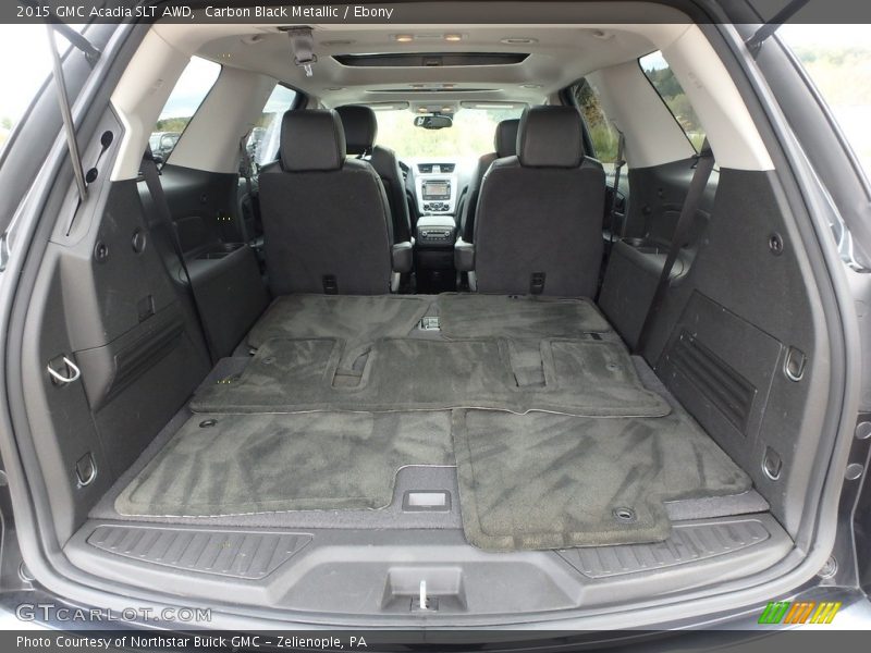 Carbon Black Metallic / Ebony 2015 GMC Acadia SLT AWD