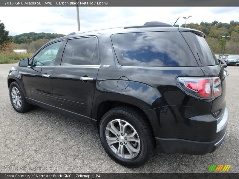 Carbon Black Metallic / Ebony 2015 GMC Acadia SLT AWD