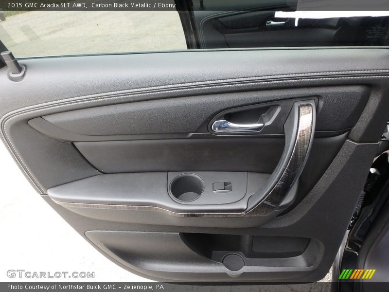 Carbon Black Metallic / Ebony 2015 GMC Acadia SLT AWD