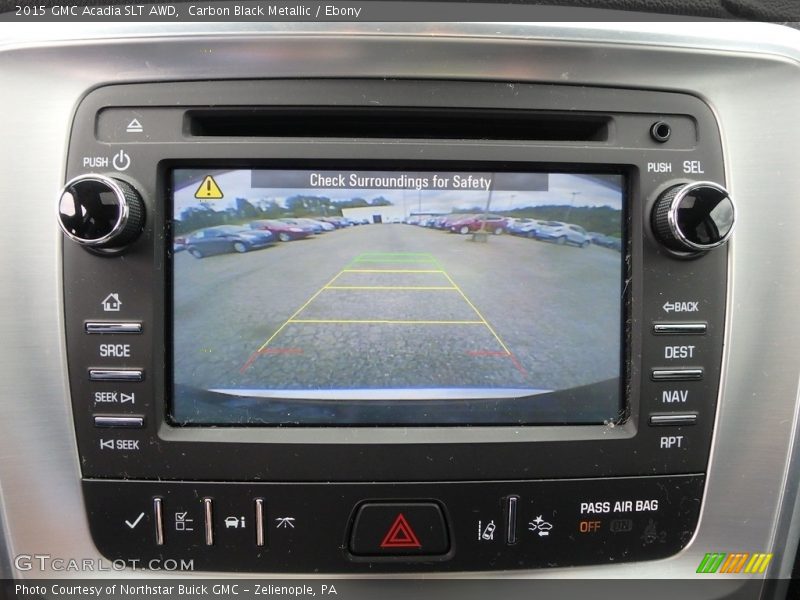Carbon Black Metallic / Ebony 2015 GMC Acadia SLT AWD