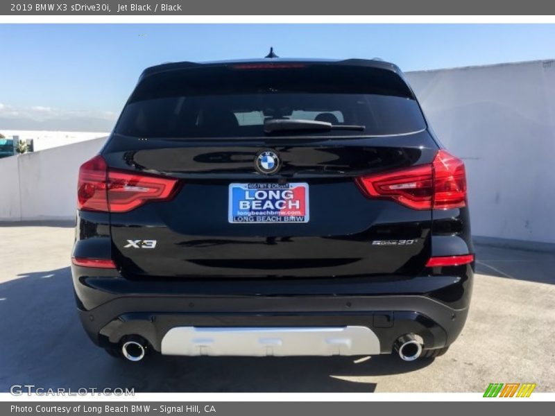 Jet Black / Black 2019 BMW X3 sDrive30i