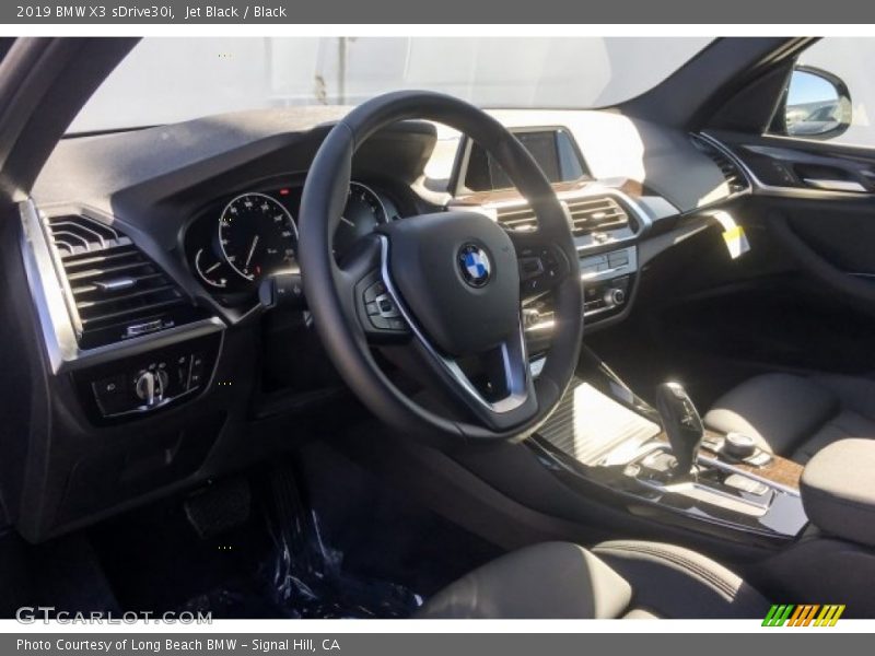 Jet Black / Black 2019 BMW X3 sDrive30i