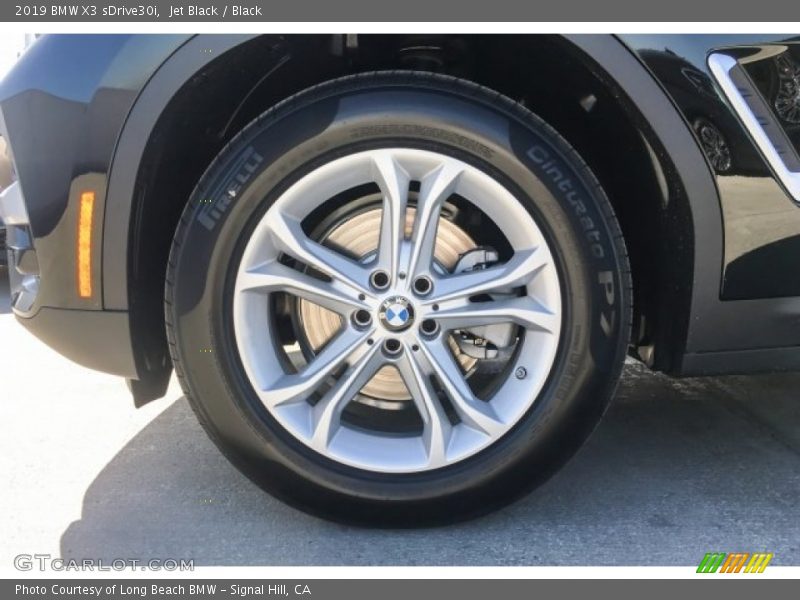 Jet Black / Black 2019 BMW X3 sDrive30i