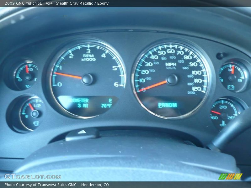 Stealth Gray Metallic / Ebony 2009 GMC Yukon SLT 4x4