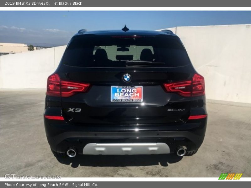 Jet Black / Black 2019 BMW X3 sDrive30i