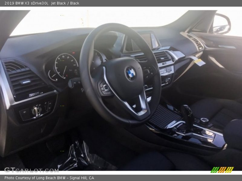 Jet Black / Black 2019 BMW X3 sDrive30i