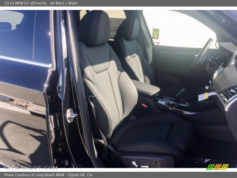 Jet Black / Black 2019 BMW X3 sDrive30i