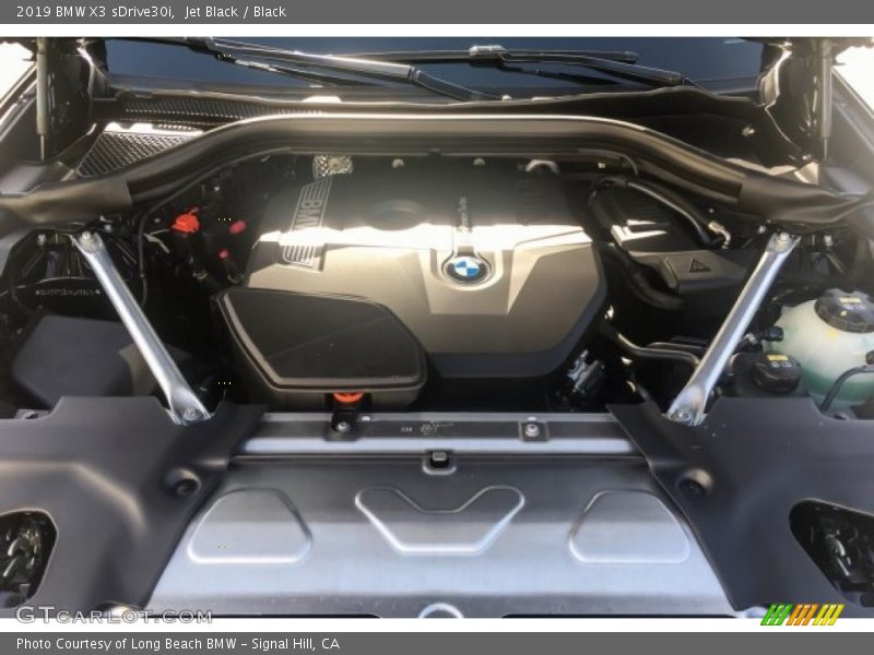 Jet Black / Black 2019 BMW X3 sDrive30i