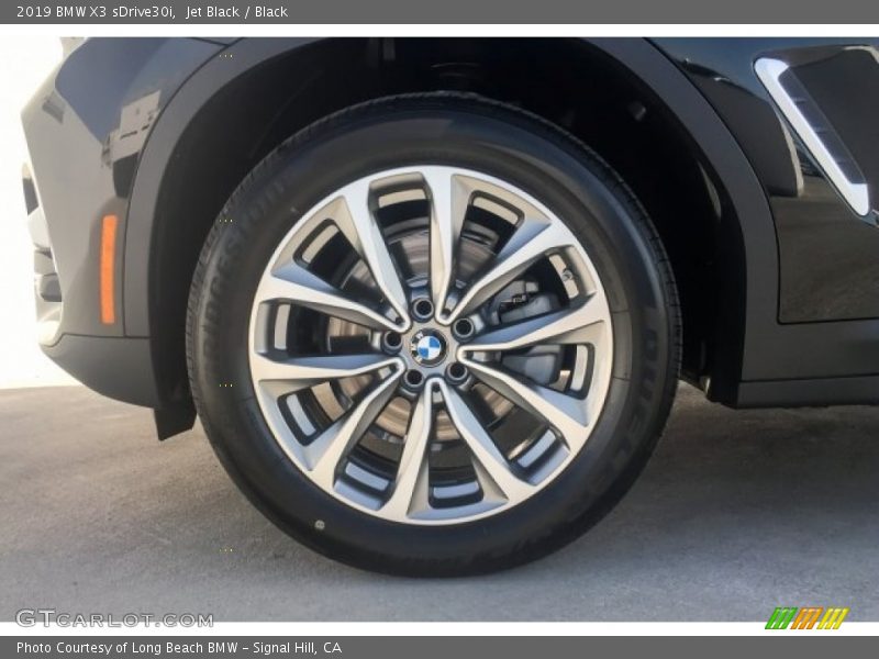 Jet Black / Black 2019 BMW X3 sDrive30i