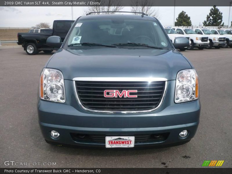 Stealth Gray Metallic / Ebony 2009 GMC Yukon SLT 4x4