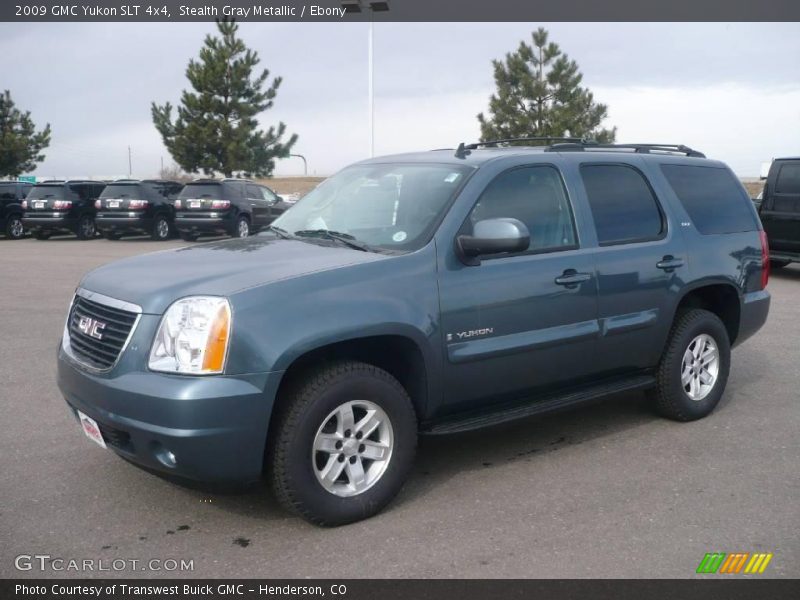 Stealth Gray Metallic / Ebony 2009 GMC Yukon SLT 4x4