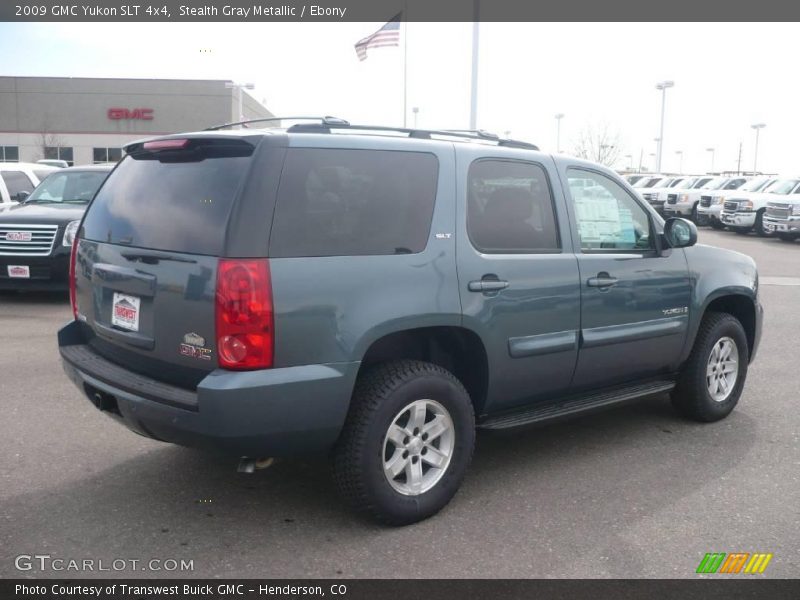 Stealth Gray Metallic / Ebony 2009 GMC Yukon SLT 4x4