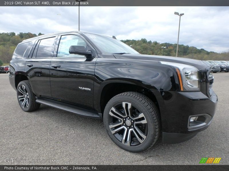 Onyx Black / Jet Black 2019 GMC Yukon SLT 4WD