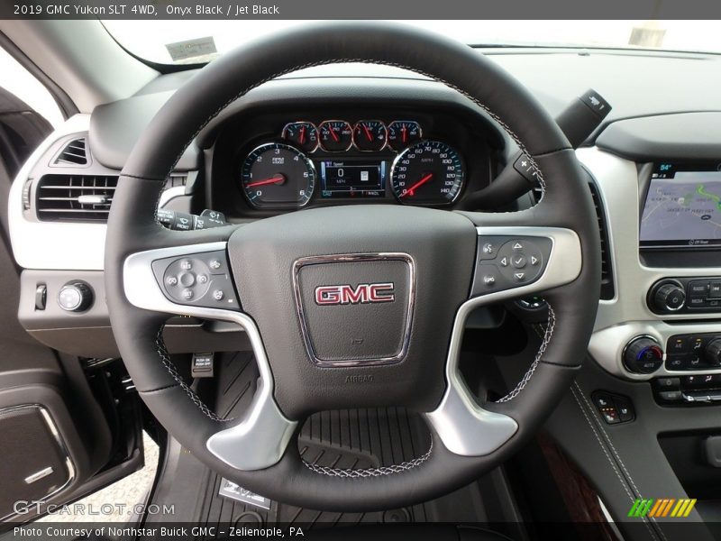 Onyx Black / Jet Black 2019 GMC Yukon SLT 4WD