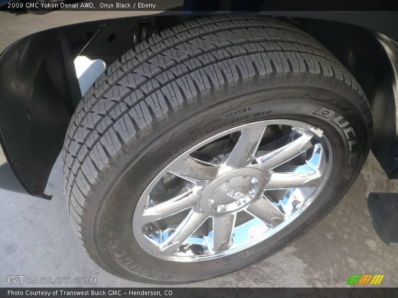Onyx Black / Ebony 2009 GMC Yukon Denali AWD