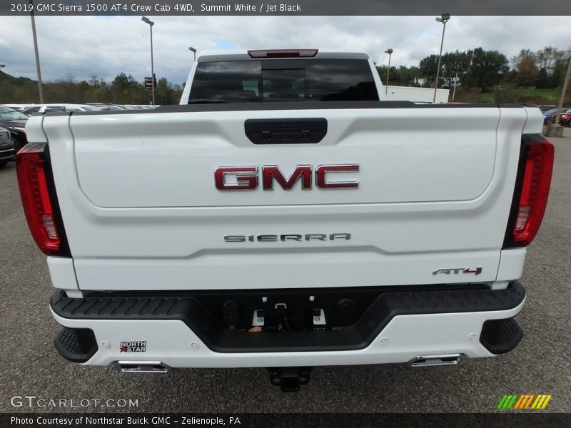 Summit White / Jet Black 2019 GMC Sierra 1500 AT4 Crew Cab 4WD