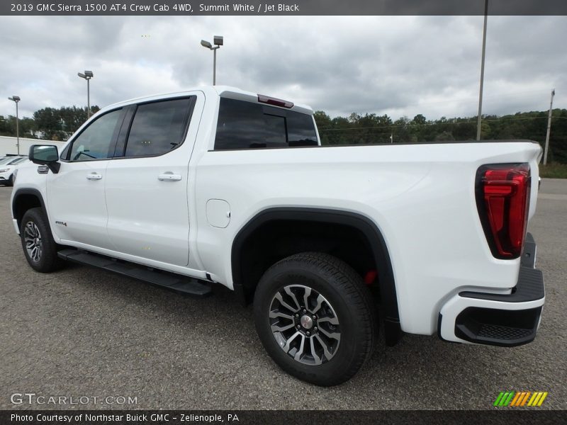 Summit White / Jet Black 2019 GMC Sierra 1500 AT4 Crew Cab 4WD