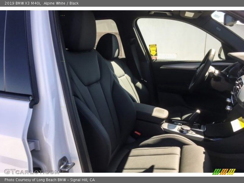Alpine White / Black 2019 BMW X3 M40i