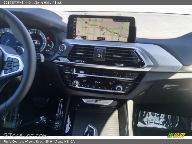 Alpine White / Black 2019 BMW X3 M40i