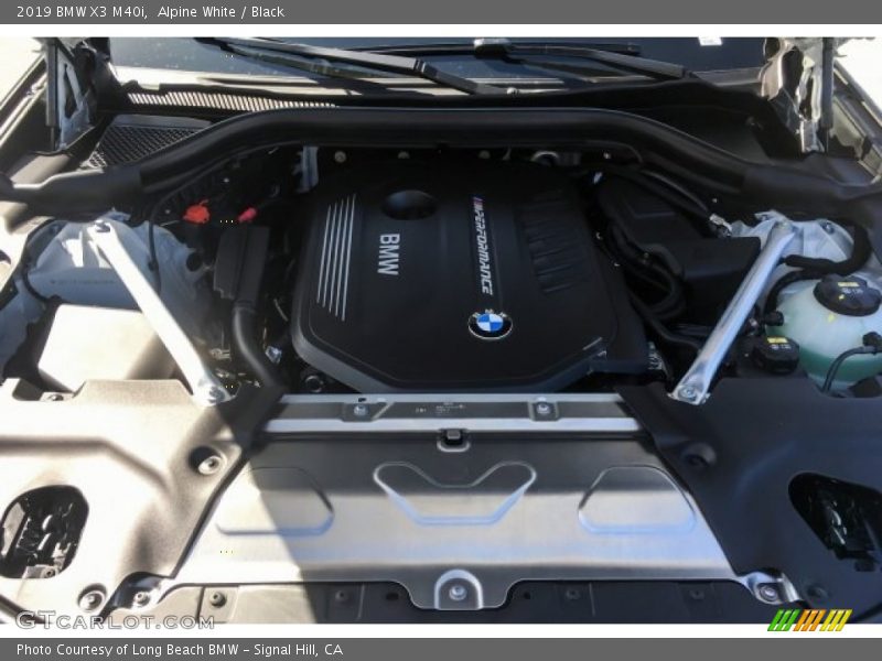 Alpine White / Black 2019 BMW X3 M40i