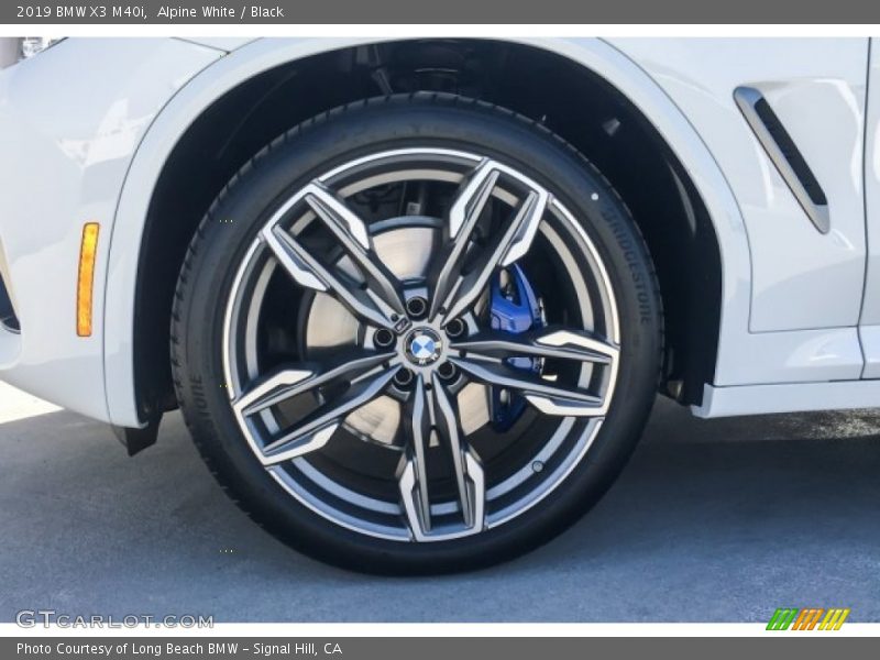 Alpine White / Black 2019 BMW X3 M40i